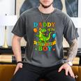 Daddy Of The Birthday Boy T-Rex Dinosaur Birthday Party Men's Comfort Colors T-Shirt Pepper Daddy Of The Birthday Boy T-Rex Dinosaur Birthday Party Men's Comfort Colors T-Shirt Pepper