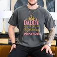 Daddy Of The Birthday For Girl 1st Birthday Princess Girl Men's Comfort Colors T-Shirt Pepper