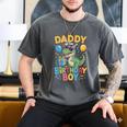 Daddy Of The Birthday Party Outfit Dinosaur Squad Dad Men's Comfort Colors T-Shirt Pepper Daddy Of The Birthday Party Outfit Dinosaur Squad Dad Men's Comfort Colors T-Shirt Pepper