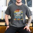 Daddy Dinosaur Of The Birthday Boy Dad Matching Family Men's Comfort Colors T-Shirt Pepper