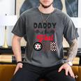 Daddy Of The Fast One Car Racing Dad 1St Birthday Boy Men's Comfort Colors T-Shirt Pepper