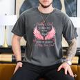 Daddy Girl I Used To Be His Angel Now He Is Mine Men's Comfort Colors T-Shirt Pepper