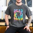 Dead Dad Club Surviving On Dark Humor Hippie Men's Comfort Colors T-Shirt Pepper