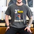 Dinosaur Graduation Cap Gown 3rd Grade Graduate Nailed It Men's Comfort Colors T-Shirt Pepper