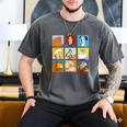 Disney Classic Father's Day Disney Dads Colorful Panels Men's Comfort Colors T-Shirt Pepper