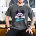 Disney Mickey And Friends Cool Mickey Summer Vibes Dad Logo Men's Comfort Colors T-Shirt Pepper