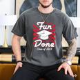 Im Done Graduating Class Of 2019 School Graduation T Shirt Men's Comfort Colors T-Shirt Pepper