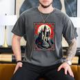 Dracula's Castle Book Cover Illustration Men's Comfort Colors T-Shirt Pepper