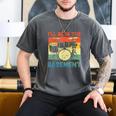 Drumming Basement Drum Set Drummer Rock Dad Grandpa Men's Comfort Colors T-Shirt Pepper