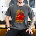 Easily Distracted By Dragons And Books Reading Men's Comfort Colors T-Shirt Pepper Easily Distracted By Dragons And Books Reading Men's Comfort Colors T-Shirt Pepper
