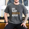 Eat Sleep Robotics Repeat Shirt Graduation Men's Comfort Colors T-Shirt Pepper