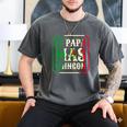 El Papa Mas Chingon Best Mexican Great Dad Men's Comfort Colors T-Shirt Pepper