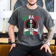El Papa Mas Chingon Mexican Dad Husband Regalo Flag Men's Comfort Colors T-Shirt Pepper