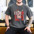 Elder Emo Retro Punk Typography Nostalgia Premium Tri-Blend Men's Comfort Colors T-Shirt Pepper