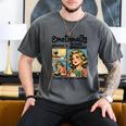 Emotionally Attached To Fictional Characters Just More Books Men's Comfort Colors T-Shirt Pepper