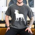 English Mastiff Graduation Dog Graduate Men's Comfort Colors T-Shirt Pepper