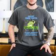 Enjoy Adulthood Comes With Bills Nostalgia Regret Men's Comfort Colors T-Shirt Pepper