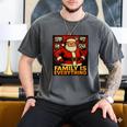 Family Christmas Retro Santa Holiday Nostalgia Vibes Men's Comfort Colors T-Shirt Pepper