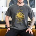 Father Of Cats Shirt Cat Dad Cat Daddy Men's Comfort Colors T-Shirt Pepper