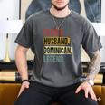 Father Husband Dominican Legend Dominica Dad Father's Day Men's Comfort Colors T-Shirt Pepper