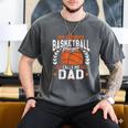 My Favorite Basketball Player Calls Me Dad Basketball Men's Comfort Colors T-Shirt Pepper