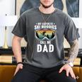 My Favorite Ski Buddies Call Me Dad For Ski Dad Men's Comfort Colors T-Shirt Pepper