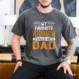 My Favorite Veterinarian Calls Me Dad Fathers Day Men's Comfort Colors T-Shirt Pepper My Favorite Veterinarian Calls Me Dad Fathers Day Men's Comfort Colors T-Shirt Pepper