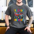 First Grade Graduation Monster Truck 1st Grade Graduate Men's Comfort Colors T-Shirt Pepper