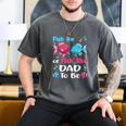 Fish He Or Fish She Gender Reveal Family Matching Dad Men's Comfort Colors T-Shirt Pepper