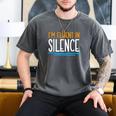 Im Fluent In Silence Introvert Men's Comfort Colors T-Shirt Pepper Im Fluent In Silence Introvert Men's Comfort Colors T-Shirt Pepper