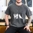 Your Friends Vs My Friend Introvert Pet Dog Owner Men Women Kids Men's Comfort Colors T-Shirt Pepper