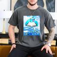 Frutiger Aero Aesthetic Tech Book Butterfly Men's Comfort Colors T-Shirt Pepper