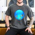Frutiger Aero Aesthetic Tech Orb Fishes Men's Comfort Colors T-Shirt Pepper