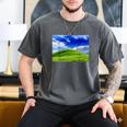 Frutiger Aero Meadow Aesthetic Y2k 2000s Ironic Nostalgic Men's Comfort Colors T-Shirt Pepper