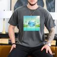 Frutiger Aero Y2k Aesthetic Palm Trees Cyber Beach World Men's Comfort Colors T-Shirt Pepper Frutiger Aero Y2k Aesthetic Palm Trees Cyber Beach World Men's Comfort Colors T-Shirt Pepper