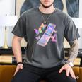 Frutiger Aero Y2K Chrome Phone Butterfly Men's Comfort Colors T-Shirt Pepper Frutiger Aero Y2K Chrome Phone Butterfly Men's Comfort Colors T-Shirt Pepper