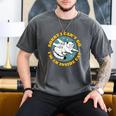 Funny Introvert Cat I Can't Go I'm An Inside Cat Homebody Men's Comfort Colors T-Shirt Pepper