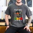 Future HBCU Grad History Boy Graduation HBCU Kids Men's Comfort Colors T-Shirt Pepper