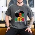 Future HBCU Grad History Girl Graduation HBCU Kids Men's Comfort Colors T-Shirt Pepper