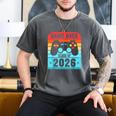 Game Over Class Of 2026 Shirt Students Graduation Men's Comfort Colors T-Shirt Pepper