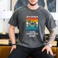Gamer Graduation 2021 Retro 9th Grade Level Complete Men's Comfort Colors T-Shirt Pepper