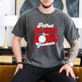 Girlfriend Of a 2025 Graduate Prom Graduation 25 VolleyBall Men's Comfort Colors T-Shirt Pepper