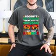 Goodbye 1st Grade First Summer Graduation Last Day Boys Men's Comfort Colors T-Shirt Pepper