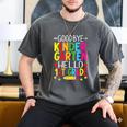 Goodbye Kinder Garten Hello 1st Grade Graduation 2024 Men's Comfort Colors T-Shirt Pepper