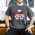 Graduate 2026 For Class Of 2026 Graduation Men's Comfort Colors T-Shirt Pepper