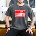 Graduate Class Of 2025 Senior Graduation End Of School Year Men's Comfort Colors T-Shirt Pepper