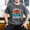 I Graduated Can I Unpause My Game Now Retro Graduation Men's Comfort Colors T-Shirt Pepper