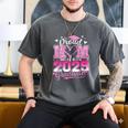 Graduation 2025 Proud Mom Of 2025 Graduate Floral Women Men's Comfort Colors T-Shirt Pepper