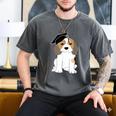 Graduation Beagle Dog 2017 Graduate Graduation Tee Men's Comfort Colors T-Shirt Pepper
