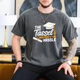 Graduation T Shirt Tassel Was Worth The Hassle Tee Men's Comfort Colors T-Shirt Pepper